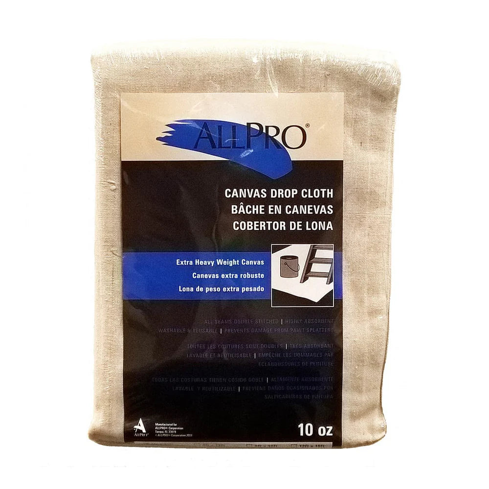 AllPro 9x12 10 Oz Canvas Drop Cloth