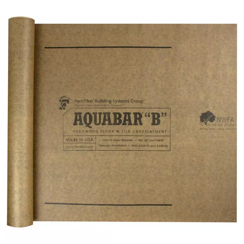Fortifiber Aquabar B Floor Underlayment 500Sf