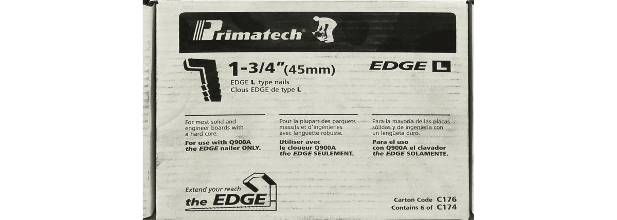 Primatech Edge cleat 1-3/4 x 18ga