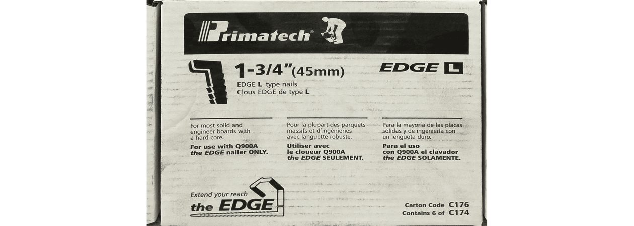 Primatech Edge cleat 1-3/4 x 18ga